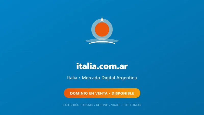 Identidad gráfica y activo digital para Italia en Argentina